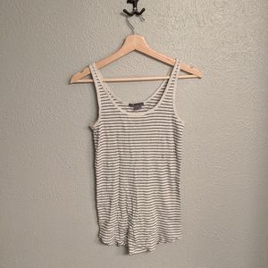 Vince striped ribbed tank